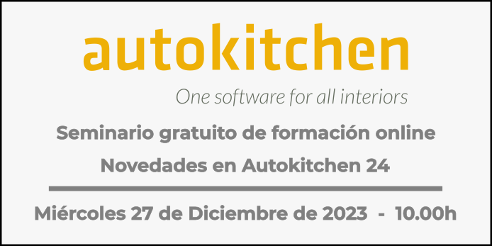 Seminario online – Novedades de Autokitchen 24